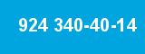 924 340-40-14 924 340-40-14